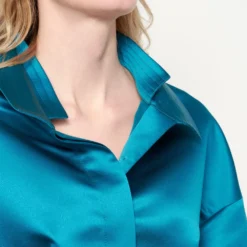 Luisa Top Turquoise -Ofertas Grazia Vesti Tienda luisa top turquoise shirts blouses ulises merida 561886