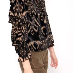 Luisa Velvet Shirt -Ofertas Grazia Vesti Tienda luisa velvet shirt shirts blouses diddo madrid 425428