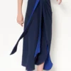Luka Reversible Blue/Navy Skirt Mottainai