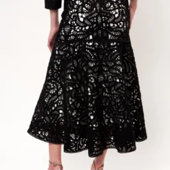 Macrame Skirt -Ofertas Grazia Vesti Tienda macrame skirt skirts leyre doueil 714243