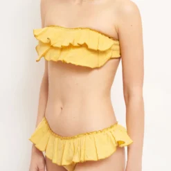 Mustard Plumetti Bikini -Ofertas Grazia Vesti Tienda mustard plumetti bikini swimwear como un pez en el agua 229890