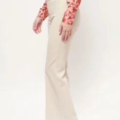 Napoles White Trousers -Ofertas Grazia Vesti Tienda napoles white trousers trousers devota lomba pret a porter 812160