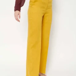 Pantalón Nazaret Mostaza -Ofertas Grazia Vesti Tienda nazaret trousers mustard trousers alava brand 959205