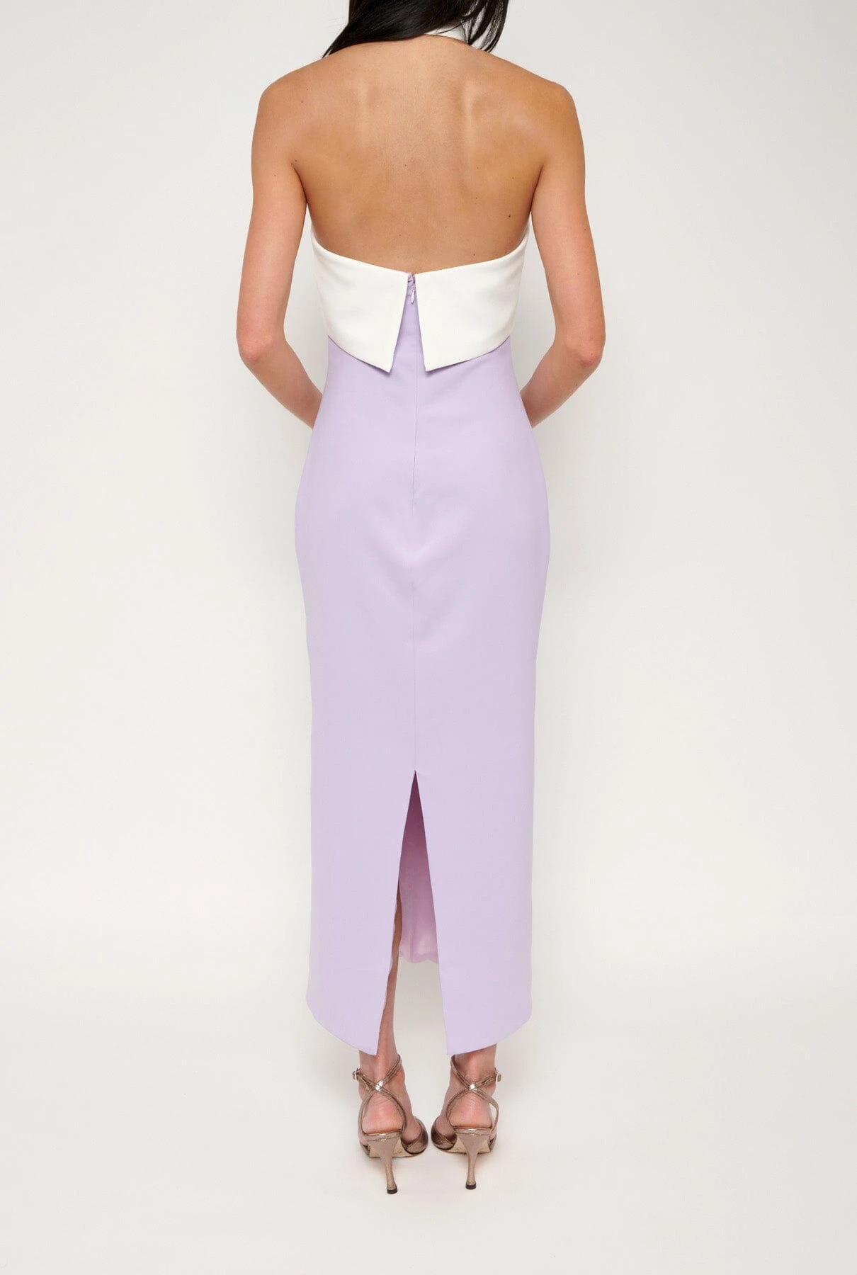 Olga Dress Mauve 3 Olga Dress Mauve - Imagen 3