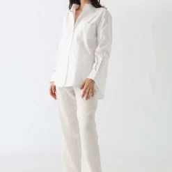 OXFORD SHIRT: WHITE -Ofertas Grazia Vesti Tienda oxford shirt white shirts blouses the villa concept 120814