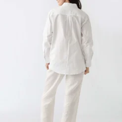 OXFORD SHIRT: WHITE -Ofertas Grazia Vesti Tienda oxford shirt white shirts blouses the villa concept 401131