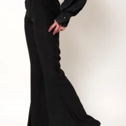 Pantalón Campana Con Cinturón A Juego -Ofertas Grazia Vesti Tienda pantalon campana con cinturon a juego pants malne 184540