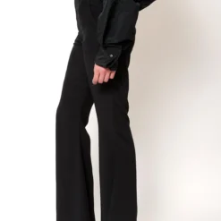 Pantalón Campana Con Cinturón A Juego -Ofertas Grazia Vesti Tienda pantalon campana con cinturon a juego pants malne 516790