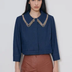 Pantalón Cut Eco Piel -Ofertas Grazia Vesti Tienda pantalon cut eco piel trousers marta marti 874825