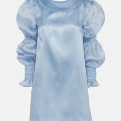 Pilar Mini Organza Azul