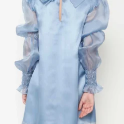 Pilar Mini Organza Azul -Ofertas Grazia Vesti Tienda pilar mini organza azul dresses diddo madrid 661552