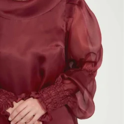 Pilar Mini Organza Granate -Ofertas Grazia Vesti Tienda pilar mini organza granate dresses diddo madrid 406745