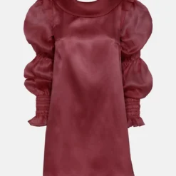 Pilar Mini Organza Granate