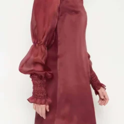 Pilar Mini Organza Granate -Ofertas Grazia Vesti Tienda pilar mini organza granate dresses diddo madrid 667708