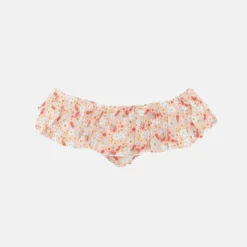 Retro Flower Pink Bikini Bottom