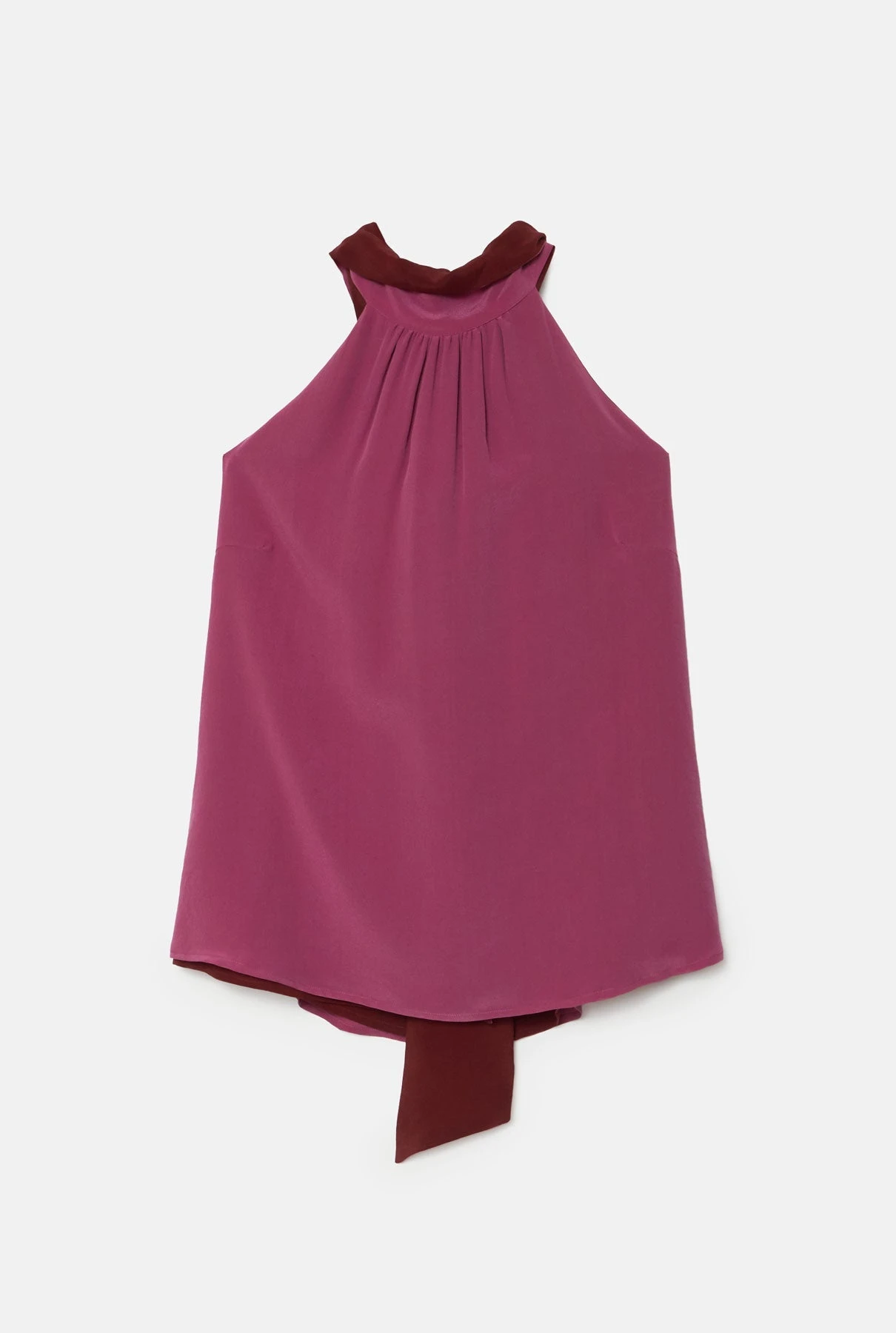 Halter Reversible Purple/Burgundy Top Natural Dye - Pre Order 1 Halter Reversible Purple/Burgundy Top Natural Dye - Pre Order