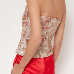 Rocio Corsetry Jewel Top -Ofertas Grazia Vesti Tienda rocio corsetry jewel top t shirts tops leyre doueil 737005