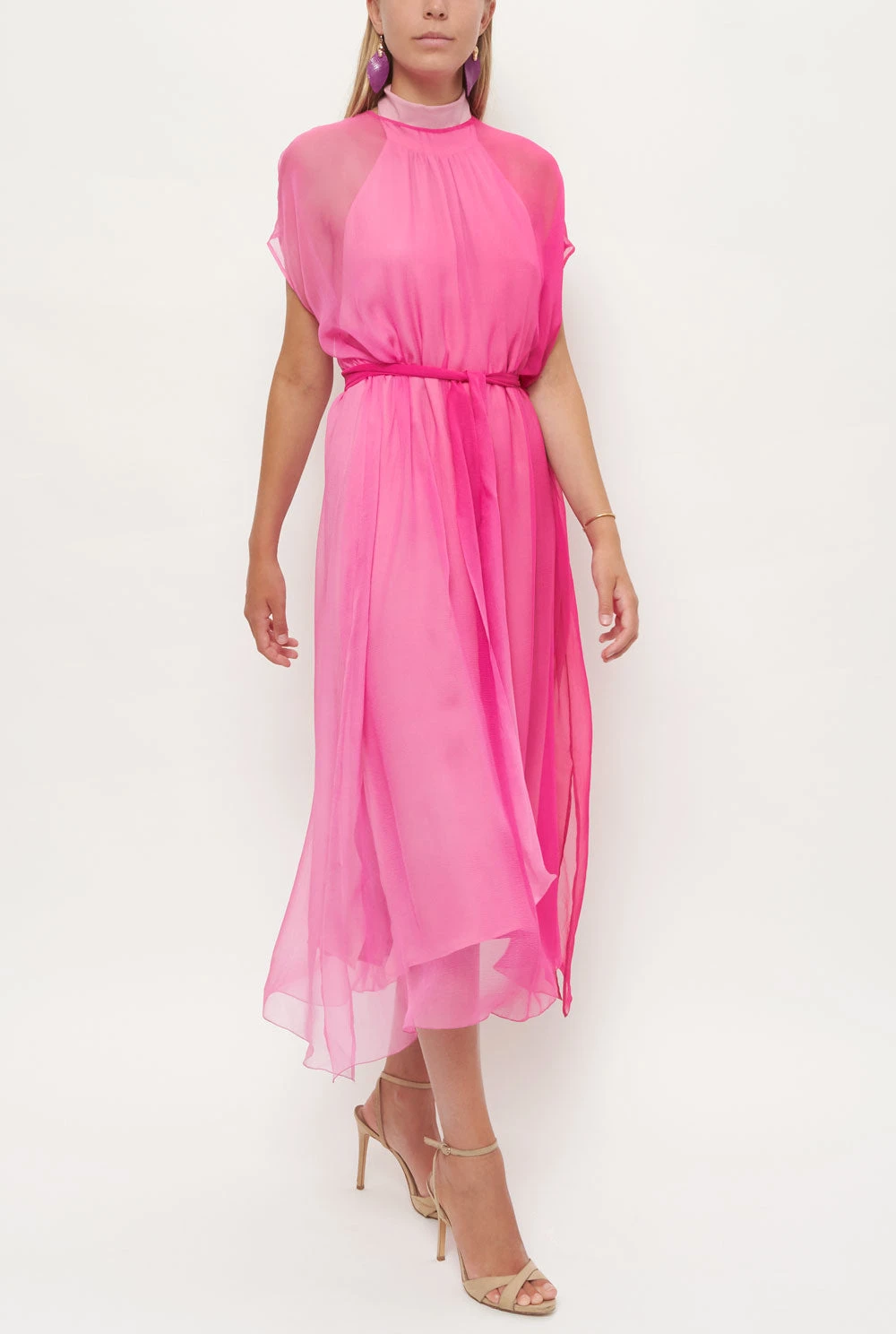 Fatima Pink Overdress Mottainai 4 Fatima Pink Overdress Mottainai - Imagen 4