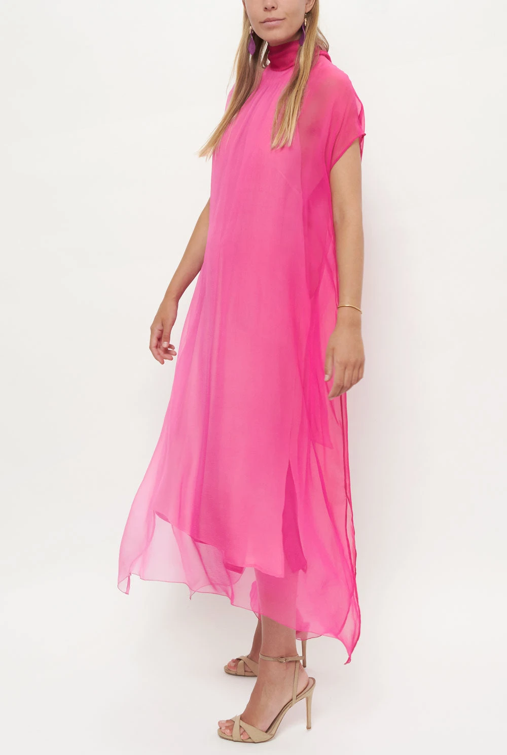 Fatima Pink Overdress Mottainai 5 Fatima Pink Overdress Mottainai - Imagen 5