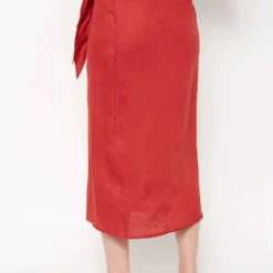 Falda Tiagua Rojo -Ofertas Grazia Vesti Tienda tiagua skirt red skirts alava brand 844962