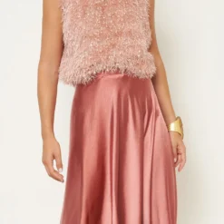 Top Halter Catherine Plumitas Rosa Nude