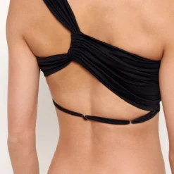 Top One Shoulder Negro -Ofertas Grazia Vesti Tienda top one shoulder negro swimwear elena morales 373352