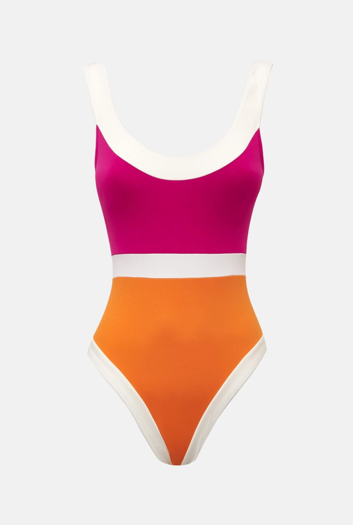 TRAJE DE BAÑO HORIZONTE ISLA FUCSIA / NARANJA 1 TRAJE DE BAÑO HORIZONTE ISLA FUCSIA / NARANJA