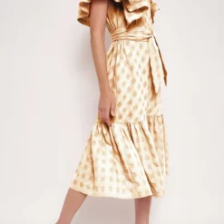 Vestido Carmela Beige