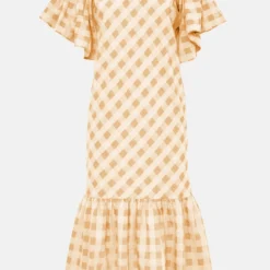 Vestido Carmela Beige -Ofertas Grazia Vesti Tienda vestido carmela beige dresses iki essentials 538287