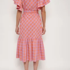 Vestido Carmela Rosa -Ofertas Grazia Vesti Tienda vestido carmela rosa dresses iki essentials 666327