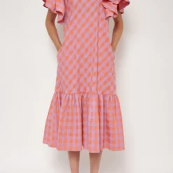 Vestido Carmela Rosa -Ofertas Grazia Vesti Tienda vestido carmela rosa dresses iki essentials 971889