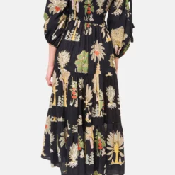 VESTIDO MANGA FAROL COCOTERO NEGRO 7 VESTIDO MANGA FAROL COCOTERO NEGRO -Ofertas Grazia Vesti Tienda vestido cocotero negro dresses philippa 1970 153830