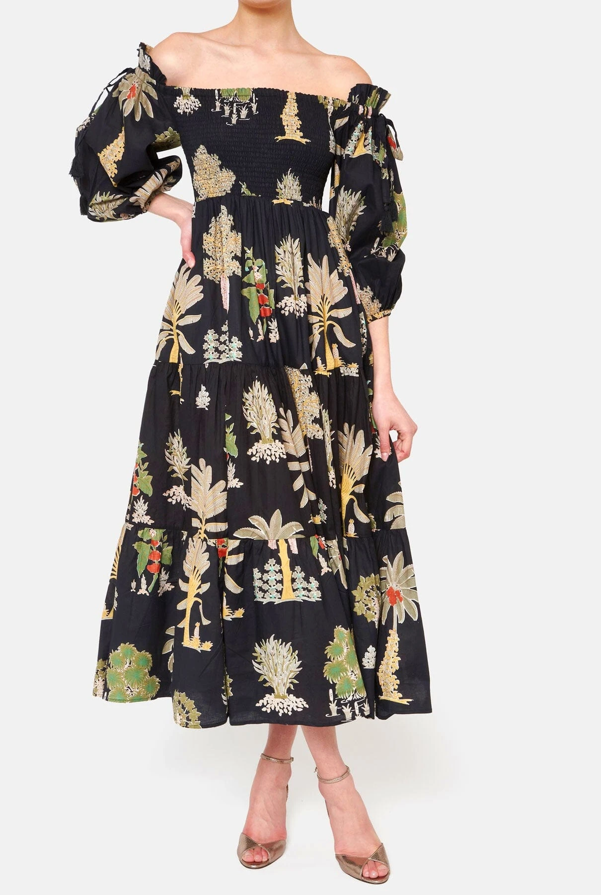 VESTIDO MANGA FAROL COCOTERO NEGRO 1 VESTIDO MANGA FAROL COCOTERO NEGRO