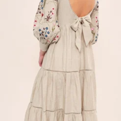 VESTIDO ETNICO ESTAMPADO FLORES -Ofertas Grazia Vesti Tienda vestido etnico estampado flores dresses philippa 1970 344251