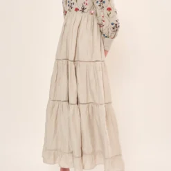 VESTIDO ETNICO ESTAMPADO FLORES -Ofertas Grazia Vesti Tienda vestido etnico estampado flores dresses philippa 1970 610800