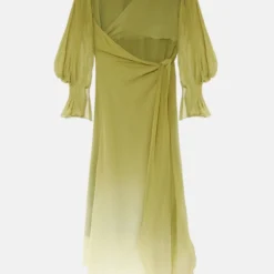 Vestido Lazada Cruzado Oliva -Ofertas Grazia Vesti Tienda vestido lazada cruzado oliva dresses miguel marinero 271399