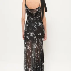 Vestido Lencero Lazo Black -Ofertas Grazia Vesti Tienda vestido lencero lazo black dresses juan vidal 693826