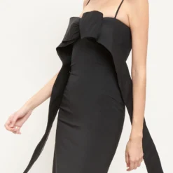 Vestido Maxi Bow Black -Ofertas Grazia Vesti Tienda vestido maxi bow black dresses juan vidal 922018