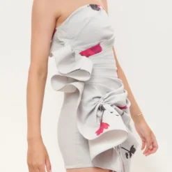 Vestido Mini Drap. Pre-Order 6 Vestido Mini Drap. Pre-Order -Ofertas Grazia Vesti Tienda vestido mini drap pre order vestidos juan vidal 465777