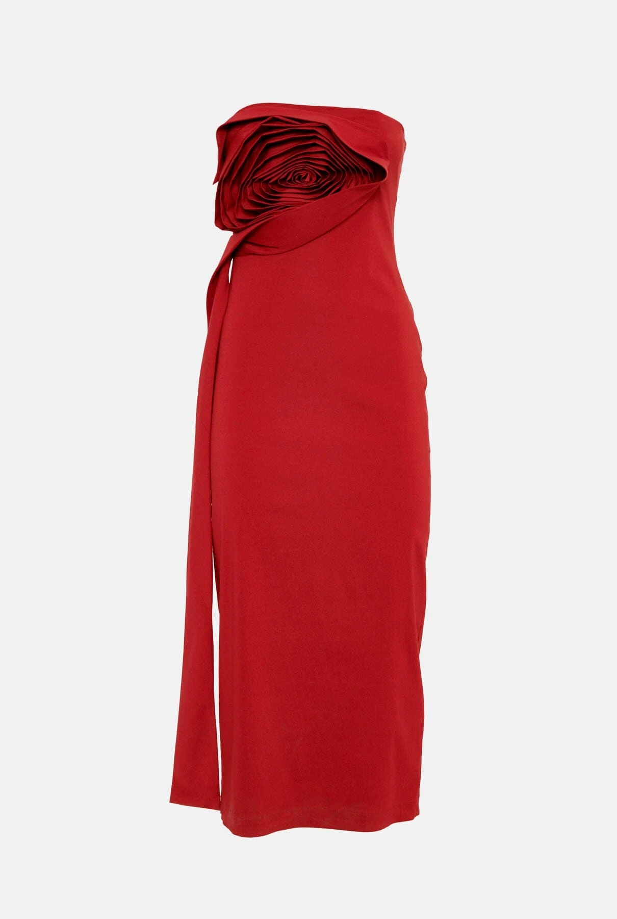 Vestido New Maxi Ruffle Rose 5 Vestido New Maxi Ruffle Rose - Imagen 5