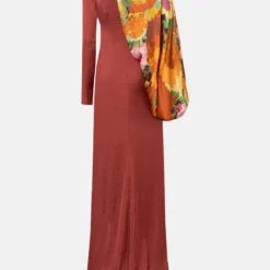 Vestido Oliva Asimetrico Marron -Ofertas Grazia Vesti Tienda vestido oliva asimetrico marron dresses marta marti 409225