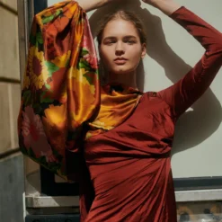 Vestido Oliva Asimetrico Marron -Ofertas Grazia Vesti Tienda vestido oliva asimetrico marron dresses marta marti 738242