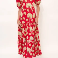 VESTIDO ROJO PALMERAS 9 VESTIDO ROJO PALMERAS -Ofertas Grazia Vesti Tienda vestido rojo palmeras dresses philippa 1970 746024 scaled