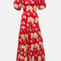 VESTIDO ROJO PALMERAS 11 VESTIDO ROJO PALMERAS -Ofertas Grazia Vesti Tienda vestido rojo palmeras dresses philippa 1970 884447 scaled
