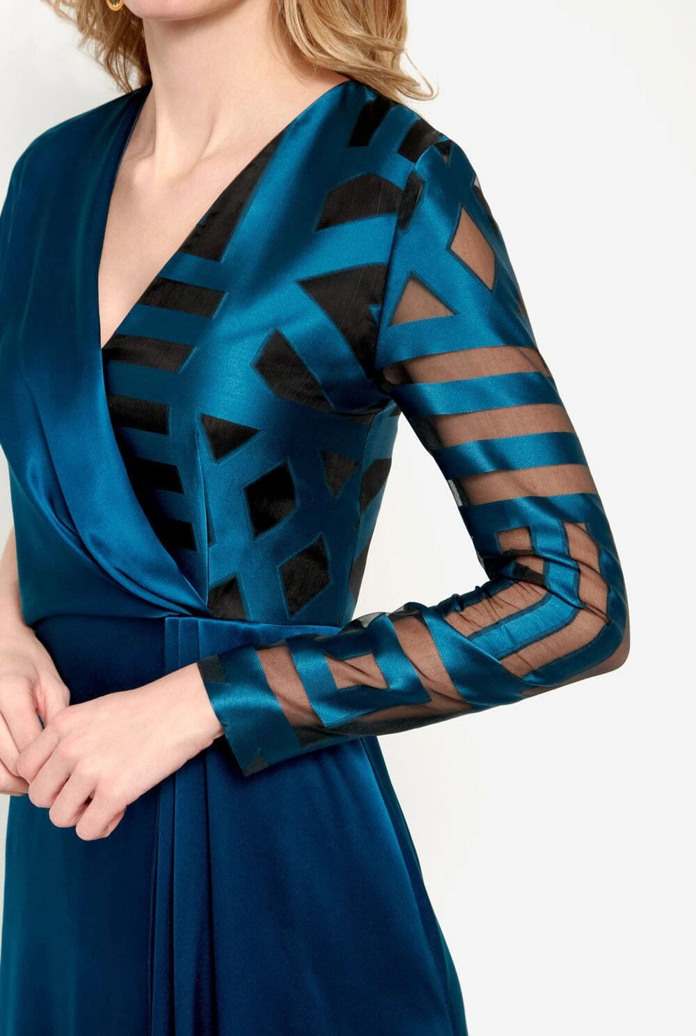 Vestido Sahel Azul 3 Vestido Sahel Azul - Imagen 3