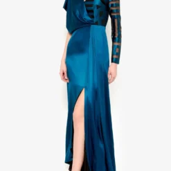 Vestido Sahel Azul 8 Vestido Sahel Azul -Ofertas Grazia Vesti Tienda vestido sahel azul dresses miguel marinero 842461