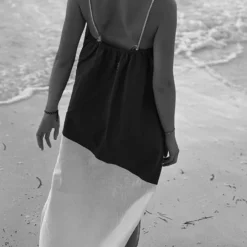 Vestido Sofía Gris/Beige 6 Vestido Sofía Gris/Beige -Ofertas Grazia Vesti Tienda vestido sofia grisbeige dresses mur swimwear 225220