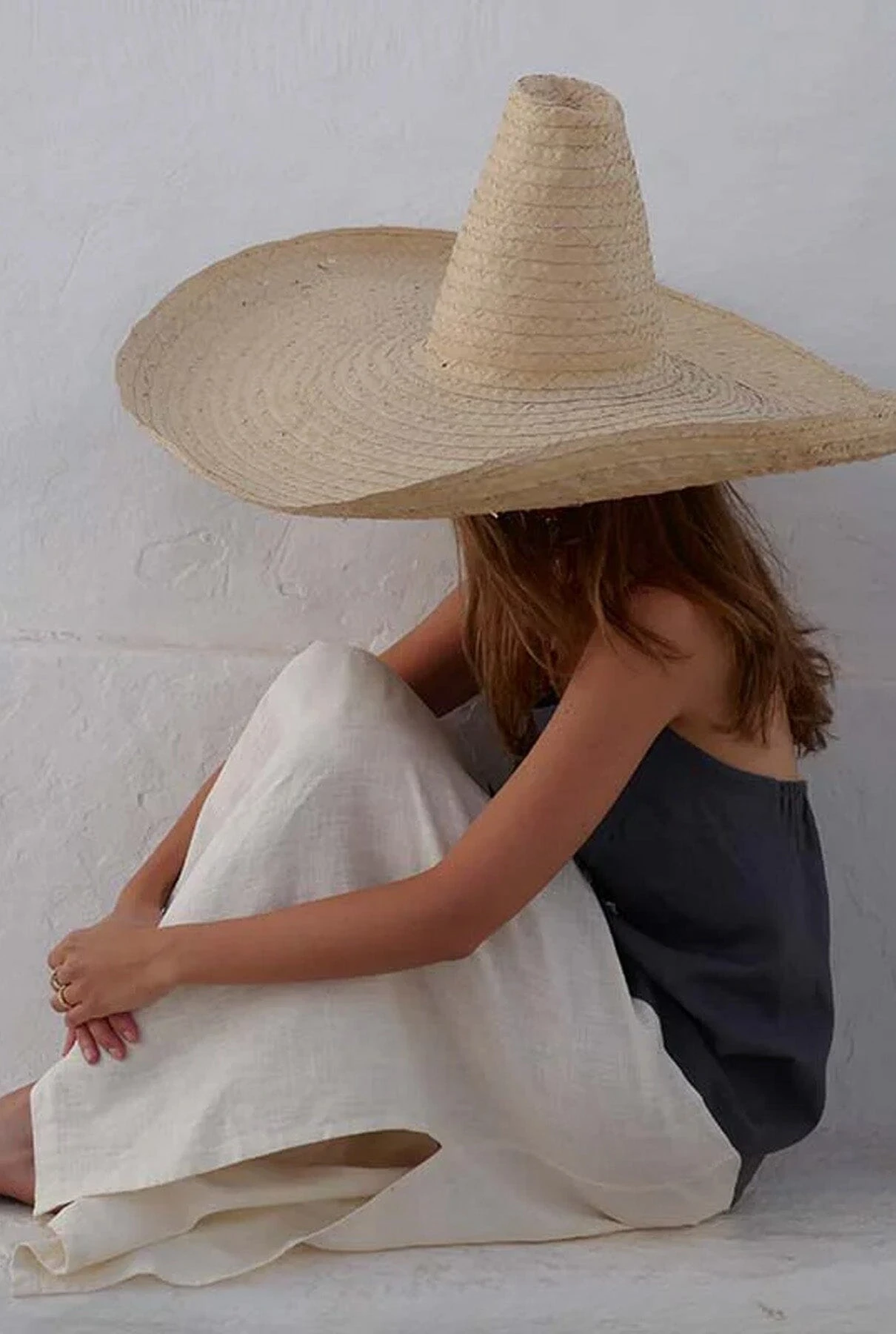 Vestido Sofía Gris/Beige 4 Vestido Sofía Gris/Beige - Imagen 4