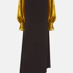 Vestido Terciopelo Bordado