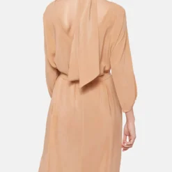 Valentina Beige Dress Natural Dye - Pre Order -Ofertas Grazia Vesti Tienda vestido valentina dress aletheia 213702
